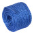Sealey 8mm x 30m Polypropylene Twisted Blue Rope image 1