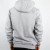 Carhartt Loose Fit Logo Graphic Hoodie - Heather Grey image B