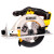 Dewalt DCS391N 18V XR 165mm Circular Saw - Body & 1x 1.7Ah Powerstack Battery image 1