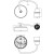 Knightsbridge SN8270 6'' T2 BC Pendant Set - 3-Plate image 1