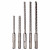 Makita B-59003 5 Piece Nemesis II SDS+ Drill Bit Set image 1