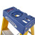Werner 716 Series 4 Tread Fibreglass Stepladder With Lock-In Paint Cup & Lock-In Paint Cup Liners image 2