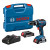 Bosch GSB 18V-55 18V Brushless Combi Drill, 2x 2.0Ah Batteries, Charger & Case image