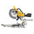 Dewalt DCS782XW2-GB 18V XR 305mm Slide Mitre Saw, 2x 8.0Ah Batteries, Charger & DE7023 Saw Stand image 8