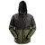Snickers 1304 Waterproof Shell Jacket  - Khaki & Black image