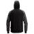 Snickers 2842 Two Coloured Half Zip Hoodie - Grey & Black image 1