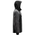 Snickers 2842 Two Coloured Half Zip Hoodie - Grey & Black image 3