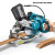 Makita DLS600Z 18V LXT 165mm Brushless Mitre Saw, 2x 12.0Ah Batteries & Dual Port Charger image A