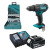 Makita DHP482Z 18V LXT Combi Drill, 3.0Ah Battery, Charger & 13 Piece HSS-R Drill Bit Set image