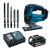 Makita DJV180ZX 18V LXT Jigsaw, 1x 6.0Ah Battery, Charger & 11 Piece Blade Set image