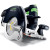 Festool HKC 55 KEB-Basic Brushless Circular Saw - Body, Case & FSK 420 Cross Cutting Guide Rail image 3