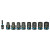 Makita E-16645 9 Piece 1/2'' Sq. Impact Socket Set with Hex Adapter image 2