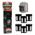 StealthMounts BLACK Battery Mounts for Milwaukee M18 18V - Pack of 6 image