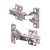 Timco 90° Cabinet Hinges Nickel - Pack of 2 image