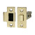 Timco 75/57mm Electro Brass Tubular Latch image