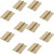 Timco Plain Butt Hinge 100 x 70mm Electro Brass - Pack of 10 image
