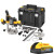 Dewalt DCW620NT 18V XR Brushless 12mm Plunge Router, 1x 5.0Ah Powerstack Battery & Case image