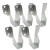 Timco Multi-Functional Hanger - Galvanised - 47 x 179mm - Pack of 5 image