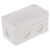 Wiska COMBI 206 WH Junction Box with 3x Wago Splicing Connectors - Pack of 10 image 2