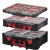 Milwaukee 3 Piece PACKOUT Organisers Case Set image