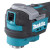 Makita TM001GZ 40V XGT Brushless Multi Tool, 1x 2.5Ah Battery, Charger, 8 Piece Blades Set & MAKPAC Case image 3