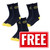Rugged Terrain TAMPA Metal Free Safety Trainers  - Black image Z