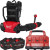 Milwaukee M18  F2BPB-124 18V FUEL Brushless Dual-Battery Backpack Blower, 4x 12Ah Forge Batteries & PACKOUT Charger image