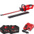 Milwaukee M18 FHET75G2-802 18V FUEL Brushless 75cm Hedge Trimmer, 2x 8.0Ah FORGE Batteries & Charger image