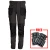 Apache Yellowknife 4-Way Stretch Cuffed Trousers - Grey & Black image
