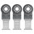 Smart Starlock 3 Piece Multi Tool Blade Set image 1