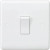 Knightsbridge 1G 25mm Galvanised Steel Box CU2000 10AX 1G 2-way Switch Set - Pack of 10 image 2