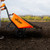 Vaunt Heavy Duty 100 Litre Plastic Tray Reinforced Wheelbarrow - Orange image B
