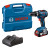 Bosch PRO GSB 18V-55 18V Brushless Combi Drill, 1x 4.0Ah Battery, Charger & L-Case image
