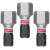 Milwaukee GEN4 HEX10 25mm SHOCKWAVE Impact Screwdriver Bits - Pack of 3 image
