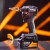 Dewalt DCF86MP2T McLaren F1 18V XR Brushless Impact Driver, 2x 5.0Ah Batteries, Charger & TSTAK Case image D
