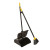 Bulldozer Heavy-Duty Long Handled Dustpan & Brush Set image