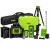 Grettz G80 Green Beam Dual Grade Rotary Laser Kit With Tripod, Staff and Receiver image