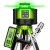 Grettz G80 Green Beam Dual Grade Rotary Laser Kit With Tripod, Staff and Receiver image 01