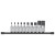 Milwaukee 10 Piece 1/2'' Sq. Metric Hex Bit Socket Set image