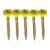 Timco 4.2mm x 40mm Solo Collated Woodscrew Zinc Yellow Passivated - Box of 1000 image 1