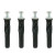 Timco M5 x 65mm (Black) TX Pan Stella Fixings – Pack of 4 image