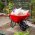 Vaunt Heavy Duty 100Ltr Plastic Tray Reinforced Wheelbarrow image C