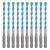 Bosch EXPERT 5.5mm x 85mm HEX-9 Multi Construction Drill Bits - Pack of 10 image
