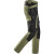 Snickers 6218 AllroundWork 4-Way Stretch Trousers with Holster Pockets - Khaki Green/Black image 3