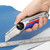 WORKPRO WP213013 Fixed Blade Utility Knife - Pack of 5 with 25x Spare Blades image 6