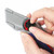 WORKPRO WP213013 Fixed Blade Utility Knife - Pack of 5 with 25x Spare Blades image 3