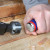 WORKPRO 2 Piece 1/4'' Wood Chisel With 20oz Fibreglass Hammer image A