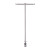 Milwaukee T-bar Handle With Swivel Socket Hex 17mm image