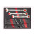Milwaukee 23 Piece Max Rat Comb Span Set Foam Insert image