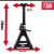SIP 6 Ton Ratchet Jack Stands image 2